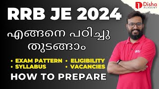 RRB JE 2024 Notification  RRB JE Syllabus Exam Pattern Eligibility Vacancies rrb rrbje exam [upl. by Rabiah]