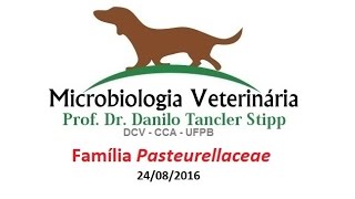 Micro Vet 20161 Aula 08  Família Pasteurellaceae [upl. by Hakvir]