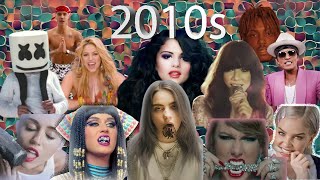 2010s Hit Songs Mashup 40 Hits Throwback Rewind in One Minute [upl. by Leidgam]