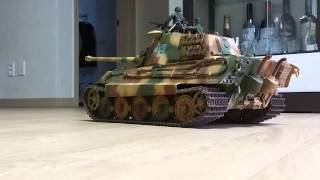 Tamiya King Tiger 116 RC Scale [upl. by Yrellav]