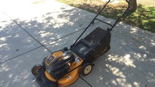 Cub Cadet Lawn Mower 173cc 12a18mz256 [upl. by Orat13]