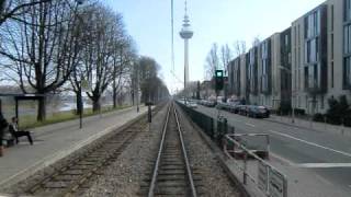 OEG Bahnhof MannheimKurpfalzbrücke  NeuostheimWendeschleife [upl. by Lesde]