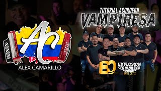 La Vampiresa Tutorial Acordeon [upl. by Eloci293]