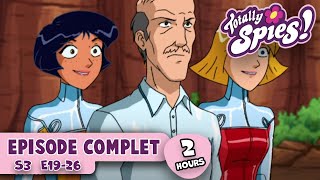 Totally Spies  🕵 Saison 3 Épisodes 19 à 26 🚨 ÉPISODE COMPLET Compilation  2 HEURES [upl. by Mercado]