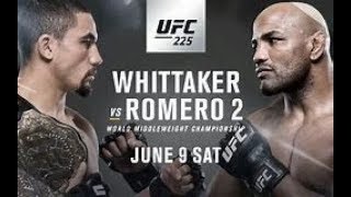 UFC 225  Robert Whittaker VS Yoel Romero 2  FULL FIGHT HD [upl. by Teodoor190]