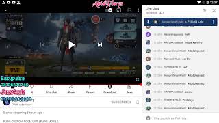 LIVE PUBG CUSTOM ROOM UC GIVEAWAY  PUBG MOBILE [upl. by Ainit]