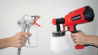 Paint Sprayer  Expensive vs Cheap [upl. by Aradnahc607]