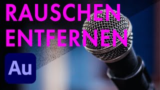 Rauschen entfernen mit wenigen Klicks  Adobe Audition Tutorial Deutsch [upl. by Schmidt]