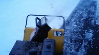 1972 Canadiana 8HP 26 inch cut snowblower with Briggs and stratton engine part 2 [upl. by Arundel]