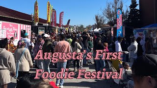 We went to the biggest Foodie Festival in Augusta GA  Things to do [upl. by Emmeram]