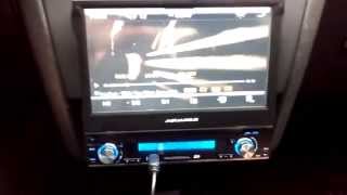 Media Player Automotivo Yep Aquarius MPA Tela 70quot [upl. by Aket]