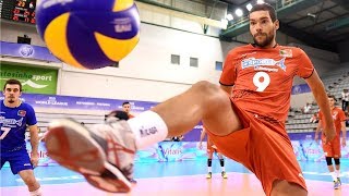 TOP 20 Legendary Volleyball Saves Of All Time HD [upl. by Leirbag]