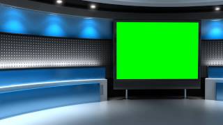 studio background in green screen free stock footage [upl. by Elletnwahs]