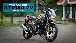 2023 Apache RTR 180 2v Malayalam Review  Is it worth buying in 2023 🤔 ONEDMALAYALAM [upl. by Imojean]