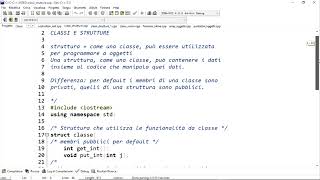 C  Le classi gli oggetti costruttori distruttori funzioni inline array di oggetti [upl. by Jansen364]