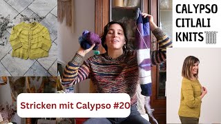 Stricken mit Calypso 20 Frühling  strickpodcast [upl. by Kifar661]