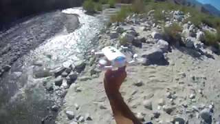 Flying Dobby Pocket Drone over a Desert River [upl. by Duff]