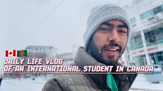 Bangladeshi Student life vlog here in Canada  Abid  🇧🇩🇨🇦 [upl. by Latricia]