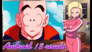 Android 18 reacts to Krillin Owned Counter  TeamFourStar TFS [upl. by Aidroc]