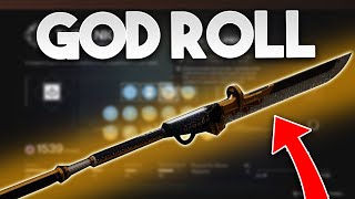 Destiny 2  GOD ROLL GLAIVE Best Rolls On The Enigma Witch Queen [upl. by Pope898]