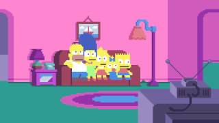 SIMPSONS PIXELS [upl. by Ahsatsan611]