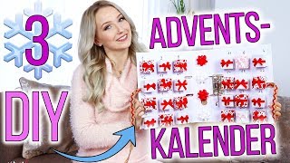 3 DIY ADVENTSKALENDER  40 IDEEN ZUM BEFÜLLEN TheBeauty2go [upl. by Anauqaj]