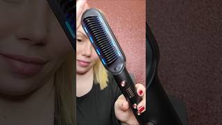 WAVYTALK Negative Ion Hair Straightener Brush wavytalk negativeionstraightener [upl. by Enicar]