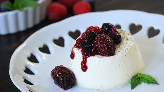 Classic Italian Panna Cotta Recipe  How Tasty Channel [upl. by Osugi]