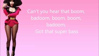 Nicki Minaj  Super Bass Lyrics [upl. by Nuawad]