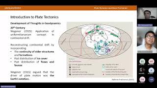 FOSI TALK 1  Introduction to Plate Tectonics and Basin Formation  March 2023 [upl. by Dalohcin]