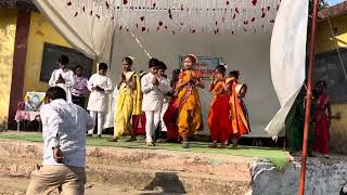 Vithurayachi pandhari dance video annual function 2024zpupp Adarsh school kelapur [upl. by Vigor282]