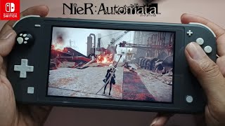 Nier Auitomata Switch Lite Gameplay [upl. by Sara]