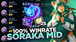 Scarra  SORAKA MID ABUSE ACTUALLY 100 WINRATE [upl. by Reube]