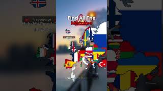 Find All Mistakes europe mistakes findall map fyp [upl. by Aniuqaoj]