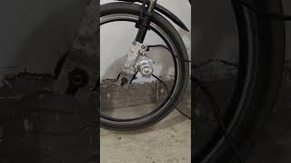 DIY Electric Bicycle Using Bike Self Motor  Quick Build😱🤯 [upl. by Lange]