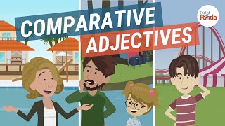 Comparative Adjectives in English Conversation  Comparing Vacations [upl. by Adriano628]