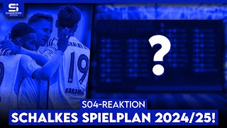 Schalkes Spielplan Heimspiel zum Start Freundschaftsduell am 2 Spieltag Ende gegen Elversberg [upl. by Pontias273]