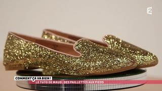 DIY Des paillettes aux pieds CCVB [upl. by Ciryl287]