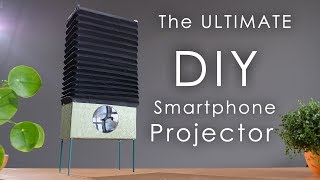 DIY Smartphone Projector for watching movies [upl. by Navillus]