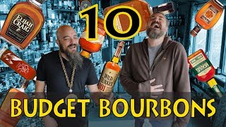 Top 10 Budgetish Bourbons according to whiskey lovers [upl. by Serles]