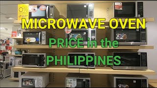 MICROWAVE OVEN 01092021  PRICE UPDATE  PRICE IN THE PHILIPPINES [upl. by Atig418]