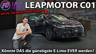 LEAPMOTOR C01  Könnte DAS die günstigste ELimo bisher werden IAA2023 [upl. by Malvino462]