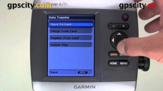 Garmin GPSMap 421s Video Manual Topography Mapping [upl. by Naldo171]