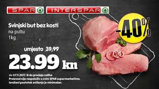 Interspar akcija mesa od 01112017 [upl. by Ahsilet]