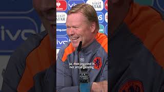 Valentijn Driessen heeft advies voor Ronald Koeman 😂👀 driessen koeman oranje roened euro2024 [upl. by Anwahsar752]