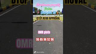 chennai OMR onroade property padursiruseri puthupakkam ownproperty call 95 85 96 52 96 [upl. by Octavla]