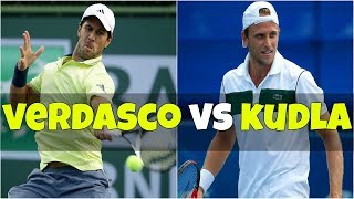 Fernando Verdasco vs Denis Kudla  1R Houston 2018 Highlights HD [upl. by Joao]