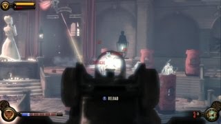 Bioshock Infinite  Lady Comstocks Ghost  Best Kill Method [upl. by Esiom]