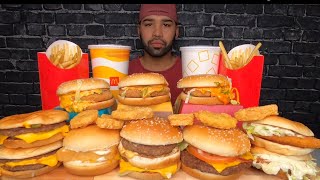 ASMR MCDONALDS MUKBANG [upl. by Puiia248]