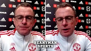 Manchester United 31 Burnley  Ralf Rangnick  Full Post Match Press Conference  Premier League [upl. by Furr]